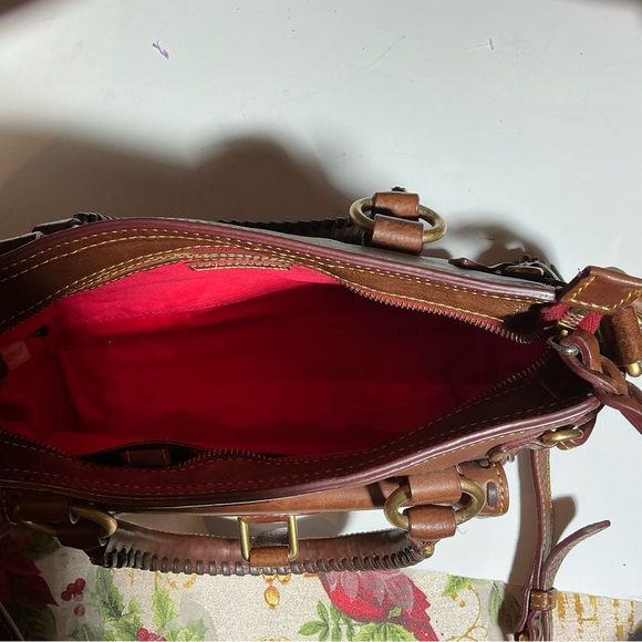 Brown DOONEY BOURKE leather Handbag - Picture 8 of 10